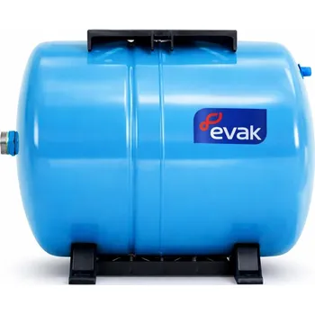 Expanzní nádoba EVAK PUMPS SPTB 038H - Horizontální membránová nádoba 38 litrů, 10 BAR, 90°C, G1" SPTB-038H