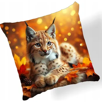 Polštář Polštář – Podzimní rys, jedinečná dekorace do interiéru