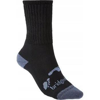 Pánské ponožky Dětské Ponožky Bridgedale černé, vel. 37-39 XL