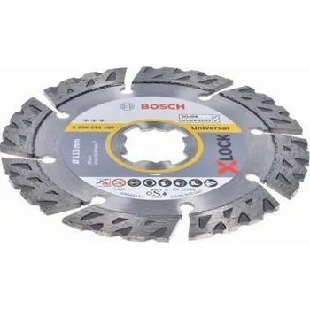 Řezný kotouč Bosch UNIVERZÁLNÍ DIAMANTOVÝ KOTOUČ 115*2 X-LOCK
