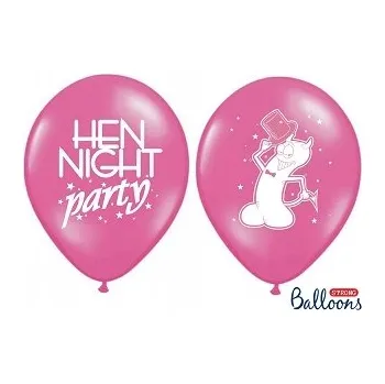 Balónek Balónky 30 cm, Rozlučka se svobodou, P. Hot Pink