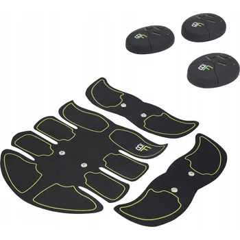 Masážní přístroj Tréninkový pás Elektrostimulátor Břišních Svalů EMS HMS Masážní Přístroj Fit