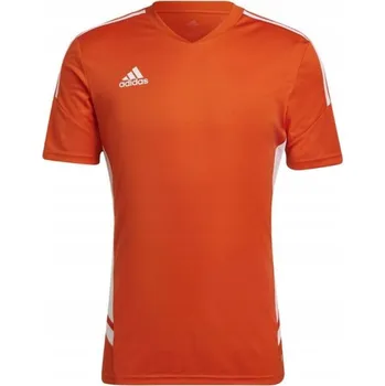 Pánská móda PÁNSKÉ TRIČKO ADIDAS CONDIVO 22 JERSEY ORANŽOVÉ HE3059 vel. 2XL