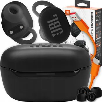 Sluchátka SLUCHÁTKA DO UŠÍ JBL Endurance Race 2 ANC VODĚODOLNÁ S MIKROFONEM BLUETOOTH
