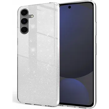 Pouzdro na mobilní telefon Pouzdro Brokátové pro Samsung Galaxy S24 FE - Pevné, Odolné, 3v1 + Sklo 9h