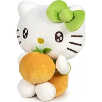 plyšák Hello Kitty Makedonie – Plyš 20 cm, Pomeranč