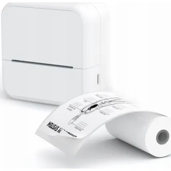 Tiskárna štítků LoveInstant Bluetooth termální tiskárna pro fotografie, samolepky, poznámky, štítky 53 mm 203 dpi / S1 / bílá