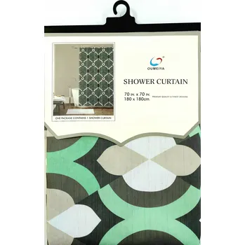 Textilní sprchový Závěs Dow 180 x 180 cm