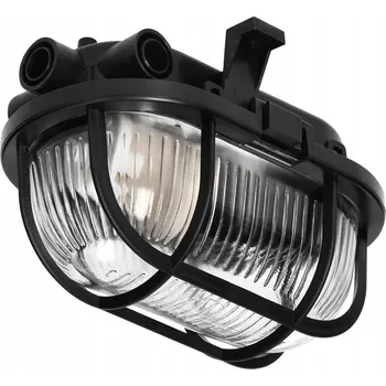 Stropní svítidlo přisazené Adviti 15 W E27 18 cm černé