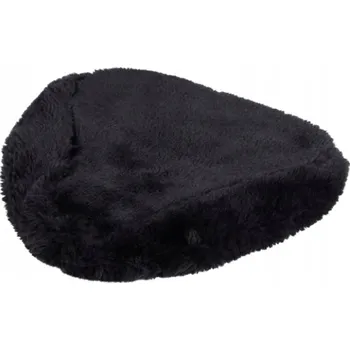 Sedlo na kolo Potah na sedlo Walfort - Umělá kožešina - Černý