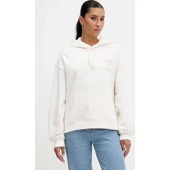 Dámská mikina Bavlněná mikina Tommy Jeans DW0DW21785 béžová 01X, vel. M