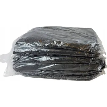 Prostěradlo PODKLADOVÉ PROSTĚRADLO FIZELINOVÉ JEDNORÁZOVÉ S GUMIČKOU 100 CM X 200 CM ČERNÉ 10 KS