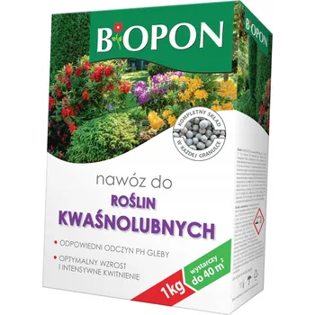 Hnojivo BOPON Granulované hnojivo pro kyselomilné rostliny Biopon 1 kg