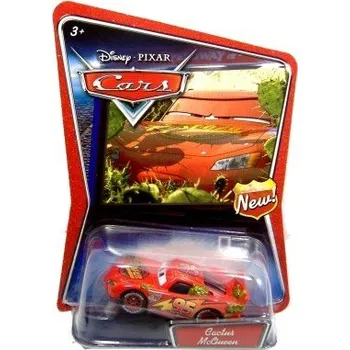autíčko Cactus Lightning McQueen (Blesk s kaktusy na kapotě) - Cars (Auta) Walmart series