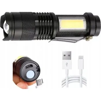 Svítilna SVÍTILNA COB ZOOM XPE + COB USB + KABEL