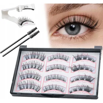 Umělé řasy MAGNETICKÉ ŘASY OPAKOVANĚ POUŽITELNÉ 3 PÁRY S APLIKÁTOREM