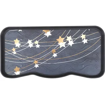 Rohožka Flomat Plastový odkapávač na boty FLOMA Constellation - 38 x 75 x 2,1 cm
