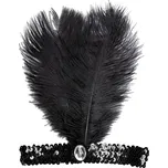 Widmann 8668F flitrová čelenka černá