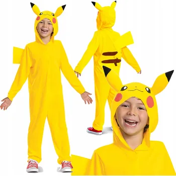 Karnevalový kostým KOSTÝM PIKACHU POKÉMON POKÉMONA LICENCE KARNEVAL PÁRTY 116