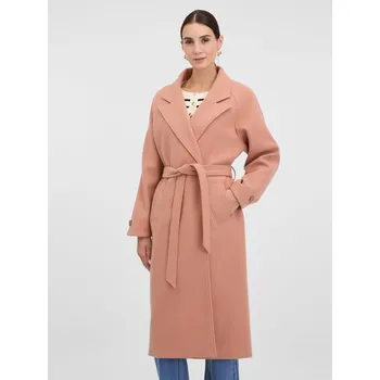 Dámský kabát Orsay dámský béžový kabát trenčkot bez kapuce velikost 44