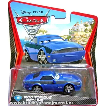 autíčko Rod Torque Redline - Cars 2 (Auta 2)