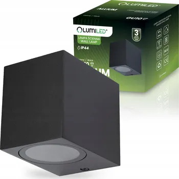 Venkovní osvětlení Venkovní nástěnné svítidlo Lumiled černé dekorativní 12 W
