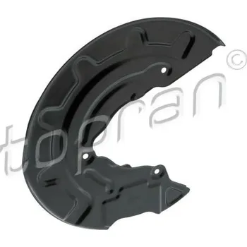 Brzdový kotouč Ochranný plech proti rozstřikování, brzdový kotouč TOPRAN 120 092