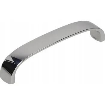 Nábytkové kování Nábytková úchytka klasická stříbrná chromová 10,5 x 1,2 x 2,1 cm