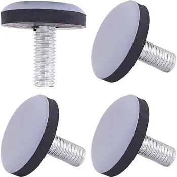 Nábytkové kování Nábytkové kluzáky cyclingcolors 4X se závitem, teflonové kluzáky, závitové kluzáky, nastavitelné