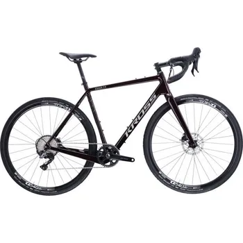 gravel kolo Kross Esker 7.0 2023 fialovo-stříbrná, L