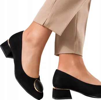 Dámské lodičky Casu dámské lodičky na blokovém podpatku, velikost 38