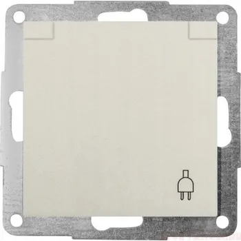 Elektrická zásuvka Hager béžová nástěnná Elektrická Zásuvka