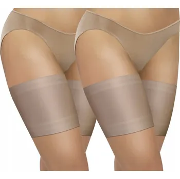 Podprsenka Sesto Senso 2 páry stehenních pásků se silikonem gładkie Sabia 70-75 XL