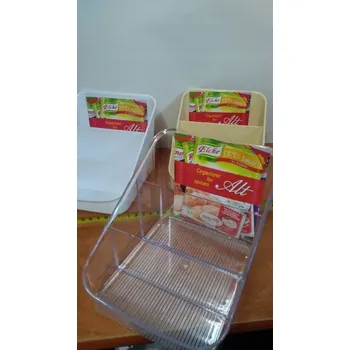 Organizér na koření Net-Pol 14x15x14 cm bílý