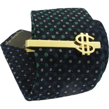 Spona na kravatu Amparo Miranda® Spona na kravatu Dolar AM033, Barva zlatá