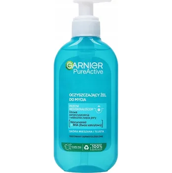 Garnier Čistá Pleť gel na čištění pleti s kyselinou salicylovou 200 ml