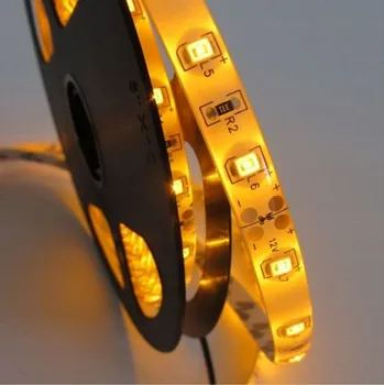 LED páska LED PÁSEK ŽLUTÝ 2835/3528 4,8W/m 5m