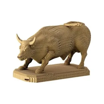 3D puzzle 3D skládačka z eko-kartonu: Býk, 288 dílků