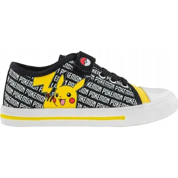 Chlapecké tenisky POKEMON PIKACHU TENISKY PRO CHLAPCE NA SUCHÝ ZIP MÓDNÍ JARO LÉTO 28
