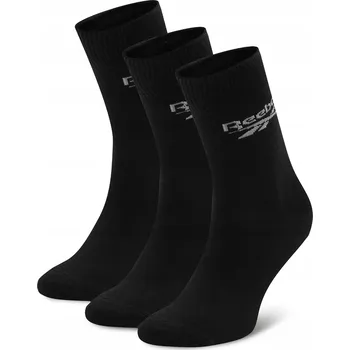 Ponožky Reebok Crew, černé, velikost 37-39