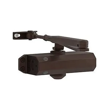 Zavírač dveří Yale DC3500 EN2/3/4 lomené ramínko hnědý