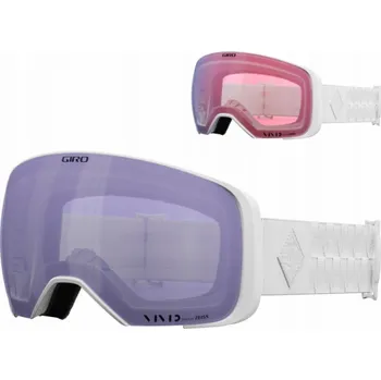 Giro Zimní brýle COMP WITE BLISS (barevné zrcadlové čočky VIVID-Carl Zeiss HAZE 8-18% VLT S3 + barevné zrcadlové čočky VIVID-Carl Zeiss INFRARED 50% S1) (NOVINKA 2024/2025)