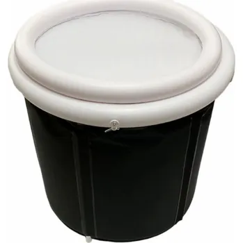 Vana Master Skládací přenosná nafukovací vana 75 x 80 cm černá