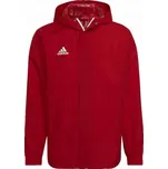 Adidas Pánská bunda Entrada 22 All Weather, červená, velikost 2XL