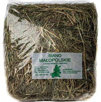 Krmivo pro hlodavce SENO malopolské SENO pro hlodavce 55l