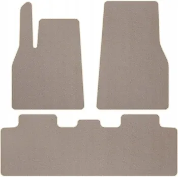 autokoberec Koberce Edecor velurové 3 ks