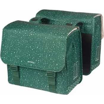 Příslušenství pro cyklistiku BASIL FLAIR DVOJITÁ TAŠKA NA KOLO, ZAVĚŠOVACÍ, 35L, Vodotěsná, Zelená (NOVINKA 2025)