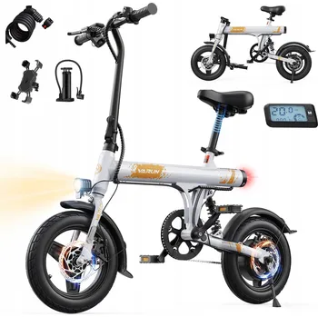 Elektrokolo VARUN 14” Skládací Elektrokolo do Města 36V250W 55NM, Dojezd 40KM, Pánské/Dámské