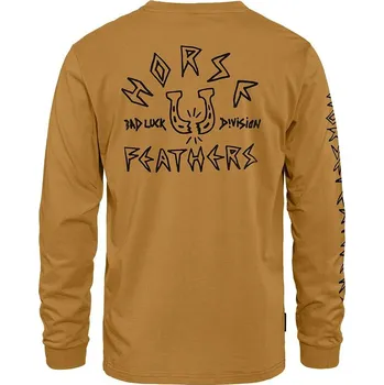 Pánské tričko Triko Bad Luck LS - spruce yellow velikost M