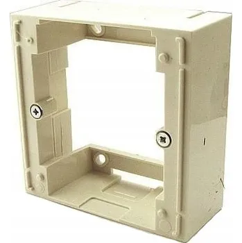 Elektrická zásuvka Hager béžová nástěnná Elektrická Zásuvka